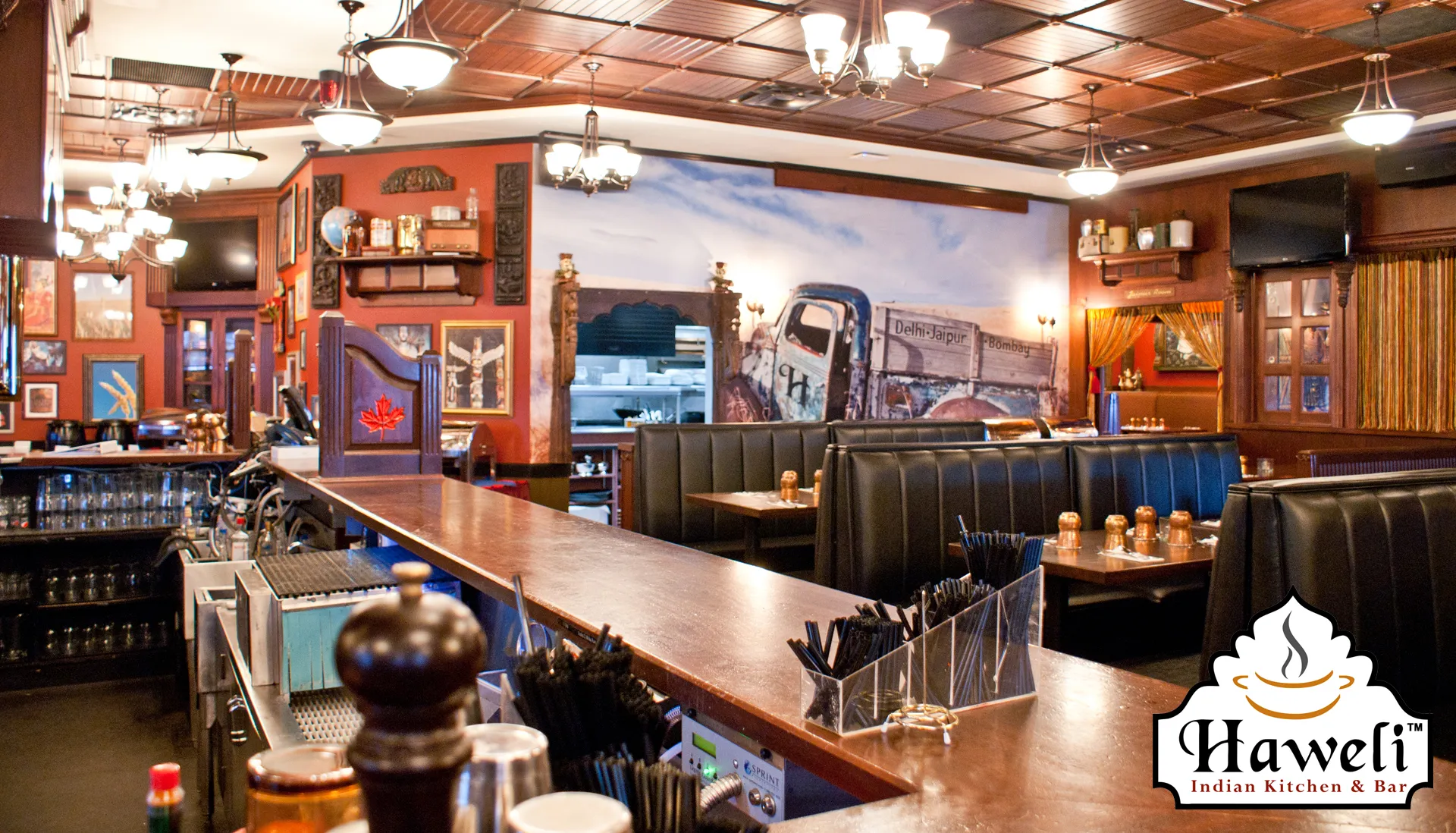 North Indian curries and signature dishes at Haweli Indian Kitchen & Bar South Edmonton Common