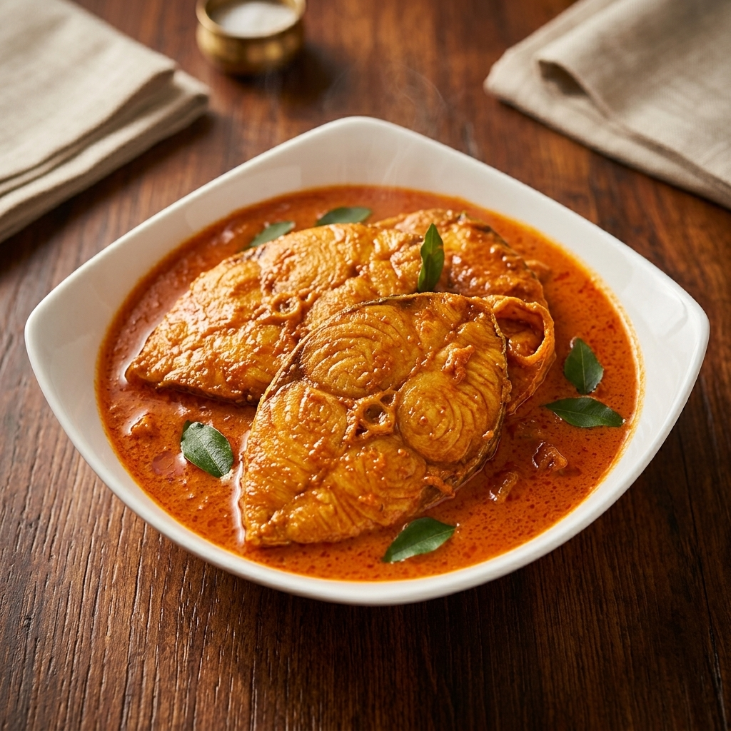 Haweli Indian Kitchen Bar South Edmonton – spiced fish curry with aromatic Indian gravy