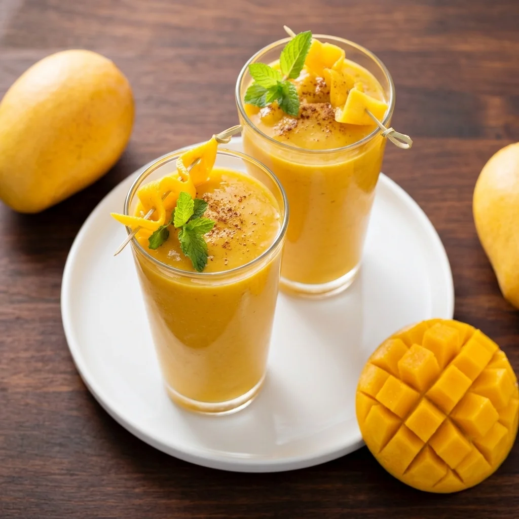 Mango Lassi at Haweli Indian Kitchen & Bar South Edmonton Common